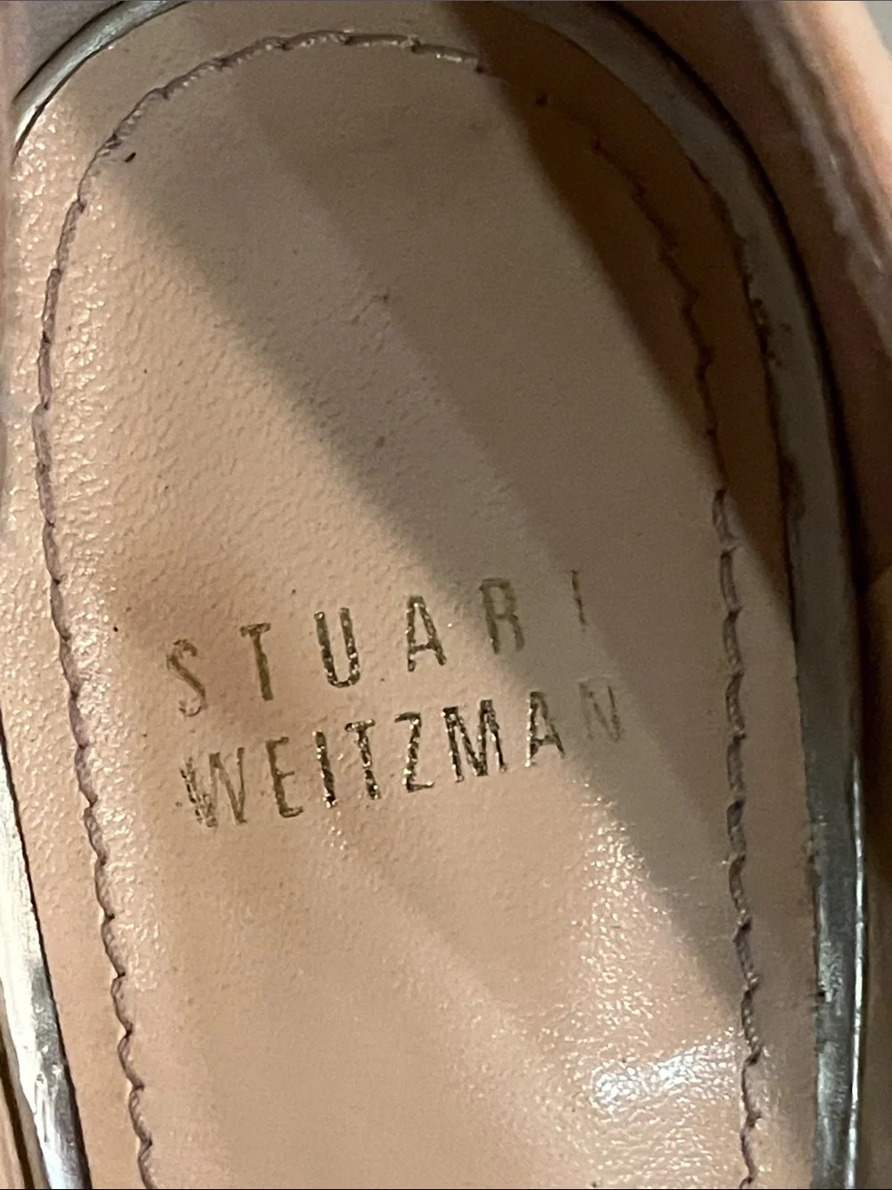 Stuart Weitzman Nude Suede Pumps Size 8